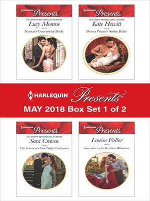 cover image of Harlequin Presents May 2018--Box Set 1 of 2